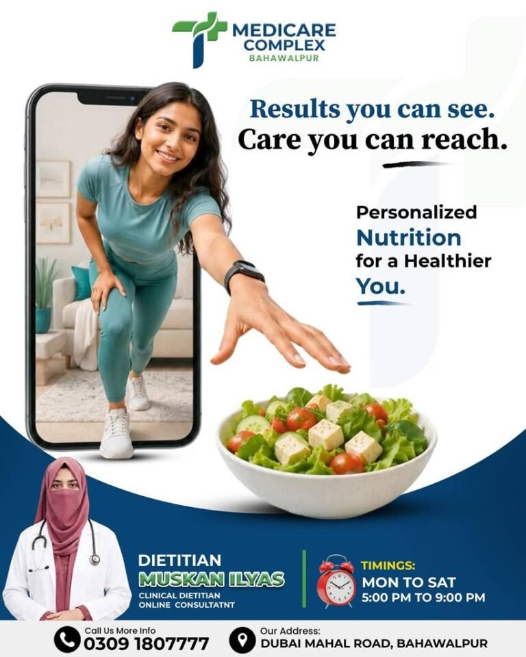 Personalised nutrition, in person and online