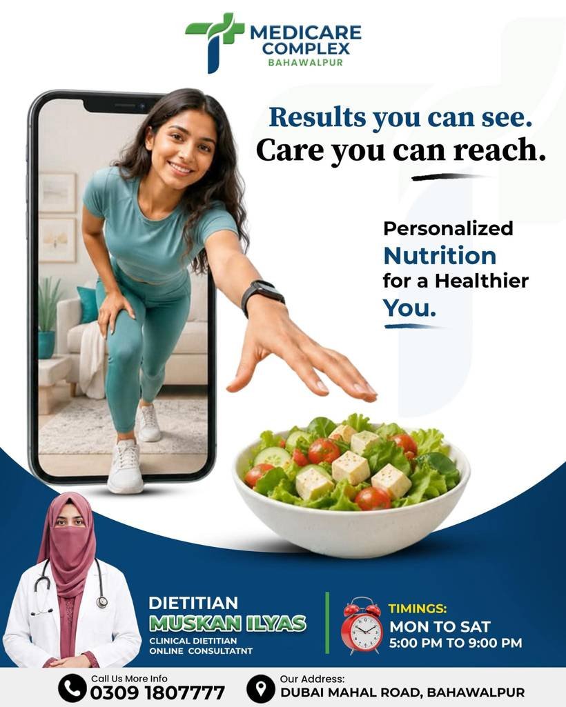 Personalised nutrition, in person and online